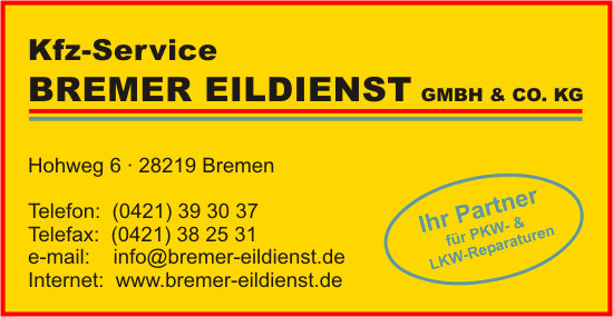 Kfz-Service Bremer Eildienst GmbH & Co. KG
