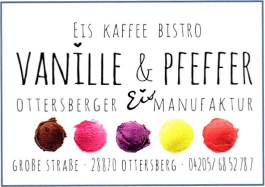 Ottersberger Eismanufaktur Vanille & Pfeffer Eis Caf Bistro