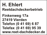 Ehlert Reetdachdeckerbetrieb, H.