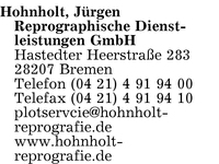 Hohnholt GmbH, Jrgen