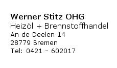 Stitz OHG, Werner