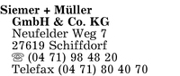 Siemer & Mller GmbH & Co. KG