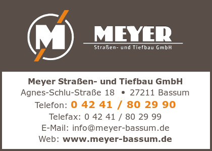 Meyer Straen- und Tiefbau GmbH