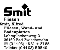 Smit GmbH & Co. KG, Alfred