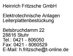 Fritzsche GmbH, Heinrich