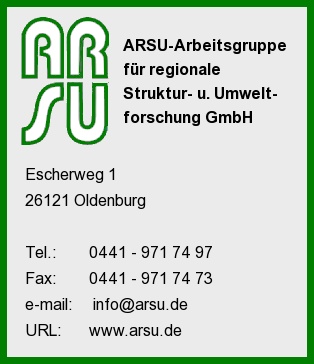 ARSU-Arbeitsgruppe fr regionale Struktur- und Umweltforschung GmbH