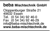 beba  Mischtechnik GmbH