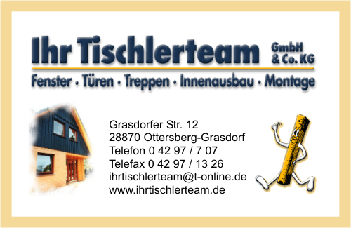 Ihr Tischlerteam GmbH & Co. KG