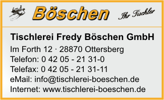 Tischlerei Bschen GmbH, Fredy