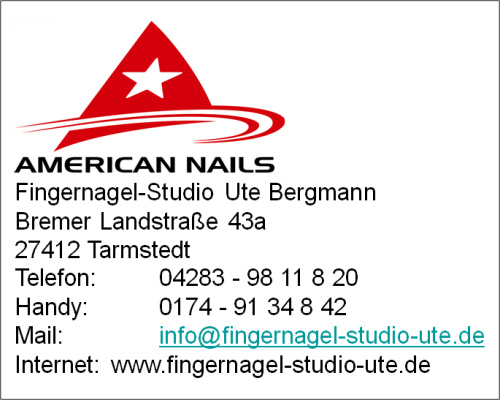 AMERICAN NAILS Fingernagel-Studio Ute Bergmann