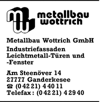 Metallbau Wottrich GmbH
