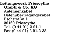 Leitungswerk Friesoythe GmbH & Co. KG