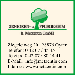 Senioren- u. Pflegeheim B. Metzentin GmbH