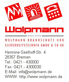 Wolpmann-Brandschutz und Sicherheitstechnik GmbH & Co. KG