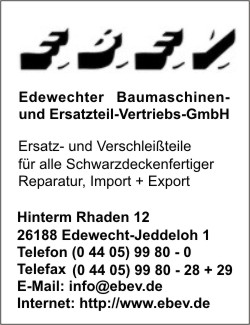 Edewechter Baumaschinen- und Ersatzteil-Vertriebs- GmbH