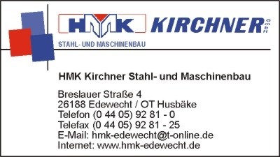 HMK Kirchner Stahl- und Maschinenbau GmbH