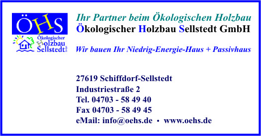 kologischer Holzbau Sellstedt GmbH