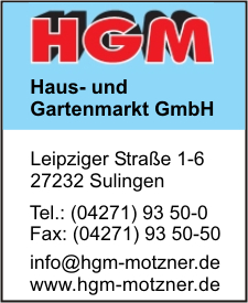 HGM Haus- und Gartenmarkt GmbH