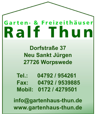 Garten- & Freizeithuser Ralf Thun